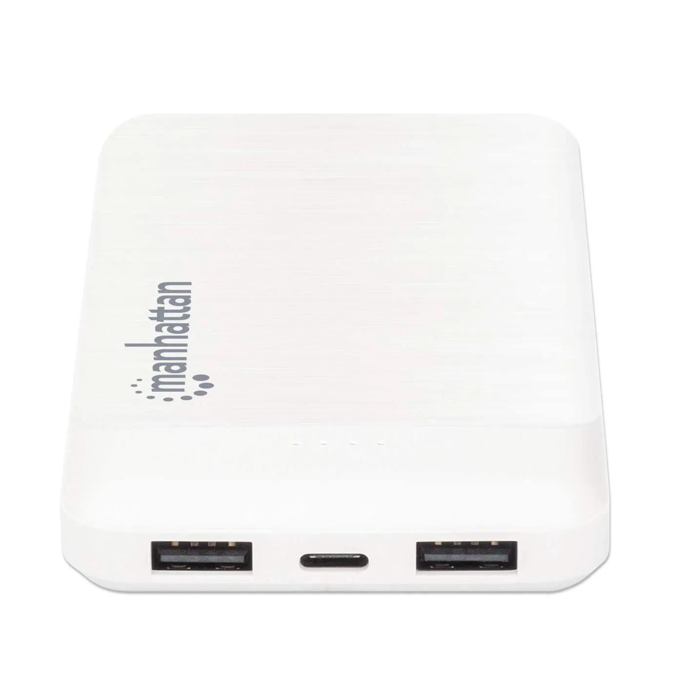 Manhattan power bank 10000 mAh 2 USB-A portatile
