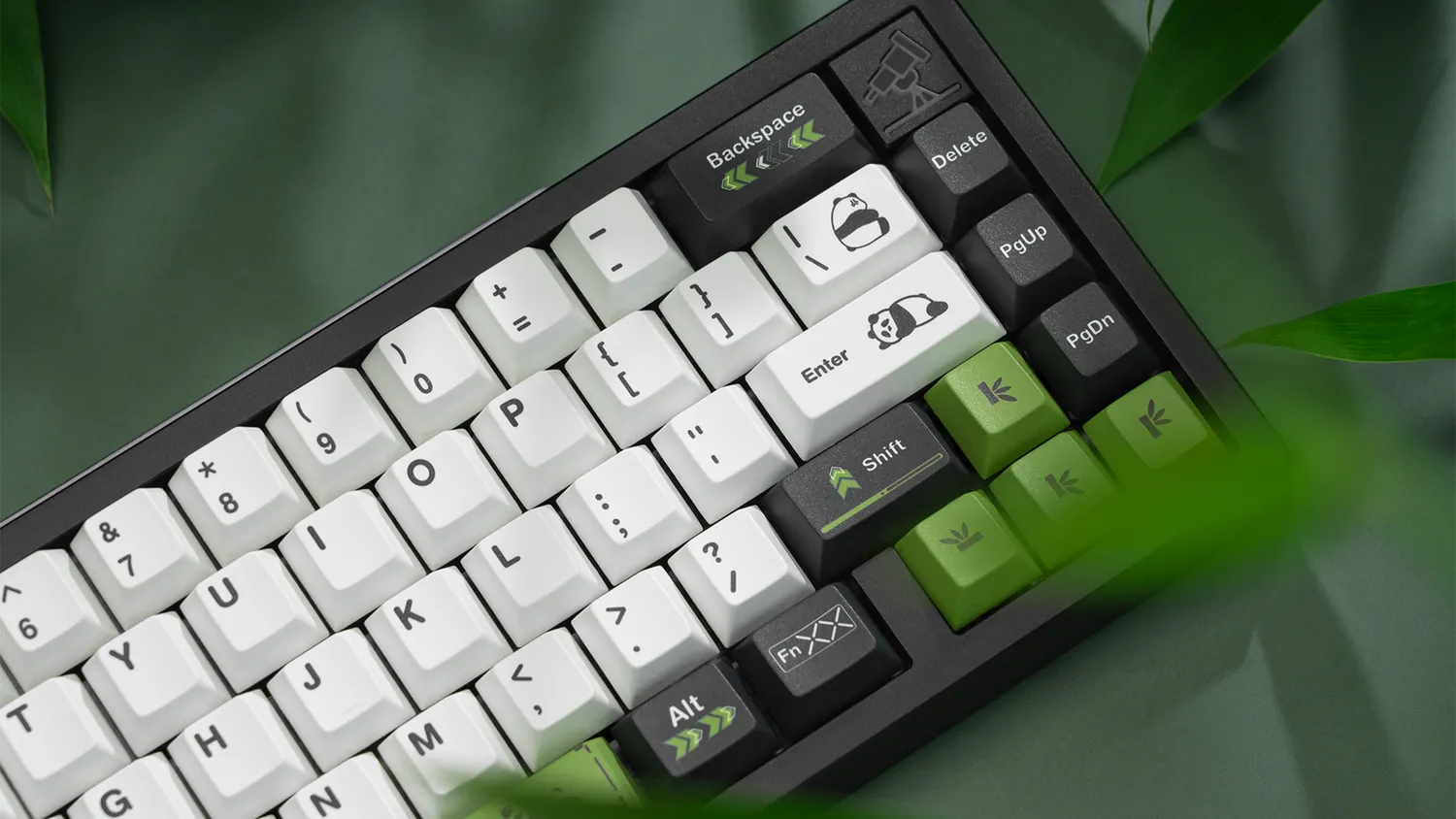 CoffeeKeys Zoom65 V3 Panda tastiera barebone nera