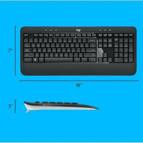 Logitech MK540 Advanced kit tastiera+mouse wireless US