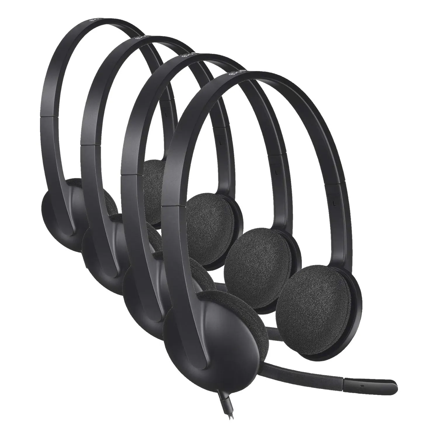 Logitech H340 Cuffie Cablate USB One Size con microfono