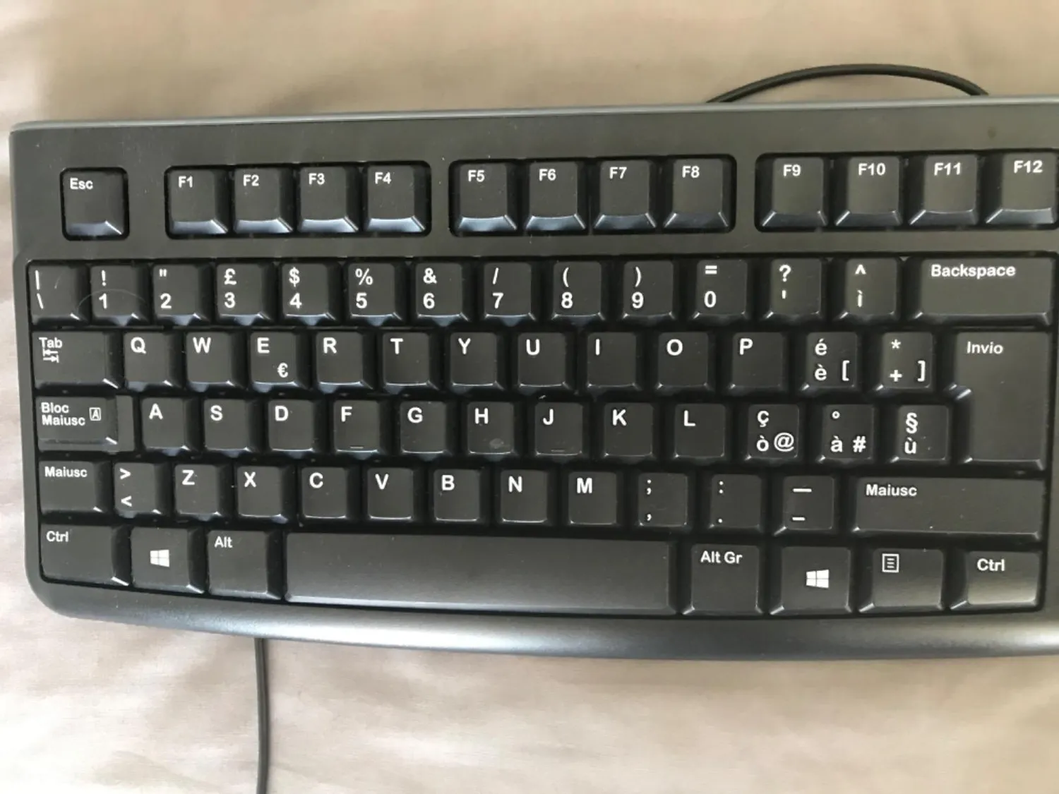 Logitech MK120 Kit Tastiera Mouse con Filo ITA USB