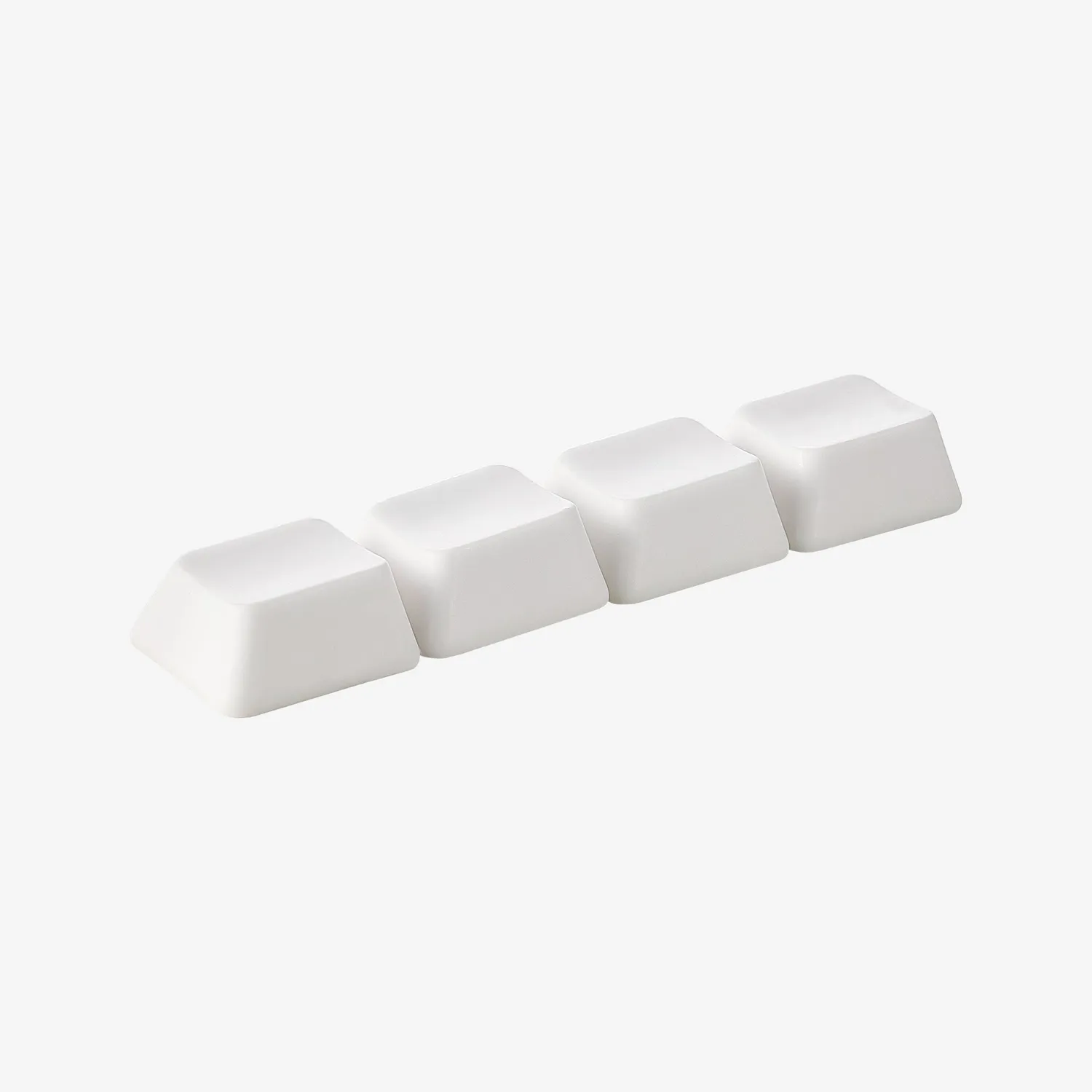 Cerakey F Set RX1U 4 keycap ceramica bianca opaca