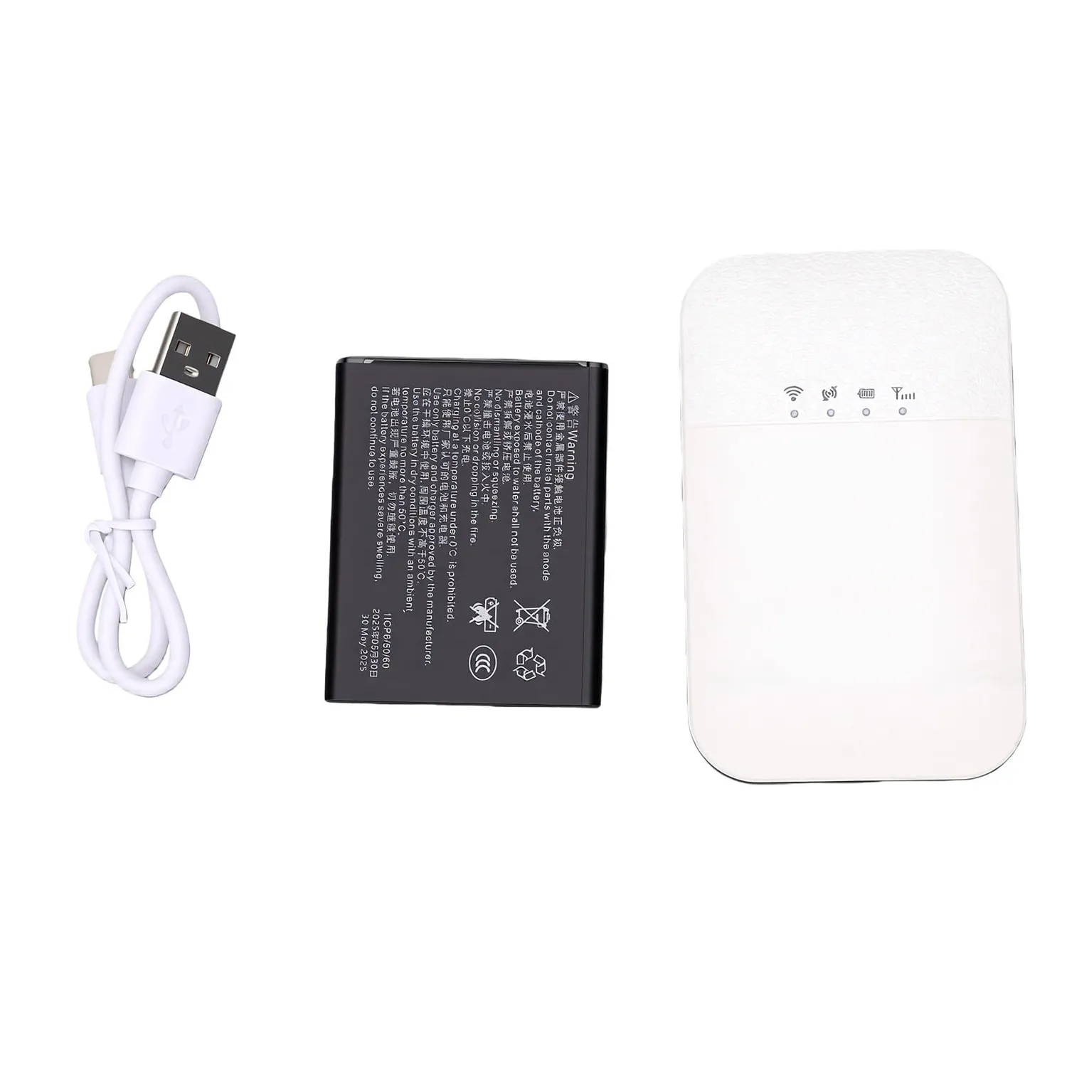 Zunate Router Hotspot Mobile 4G LTE WiFi 6 32 Dispositivi