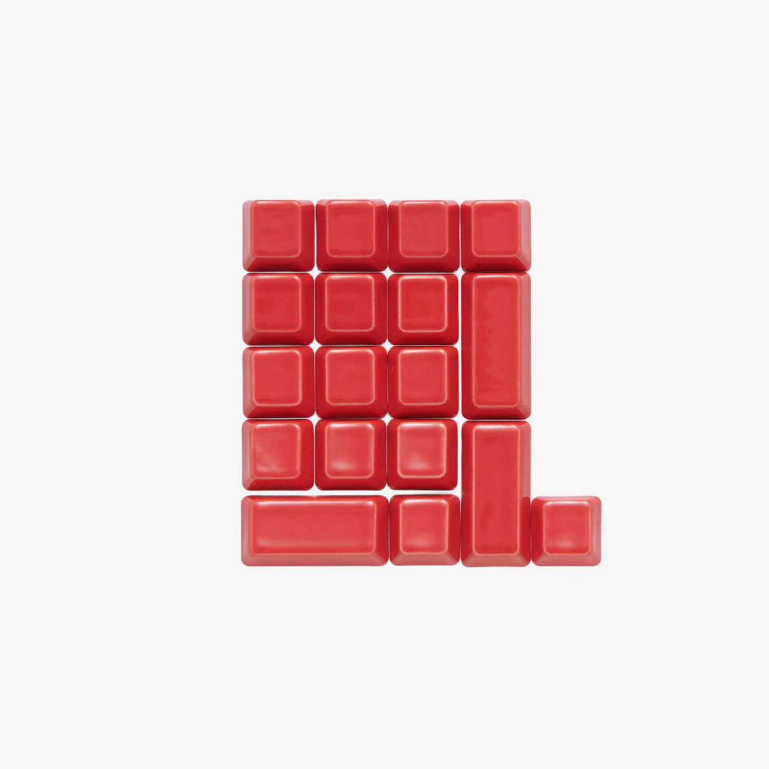 Cerakey C Set-Num keycaps ceramica bianchi
