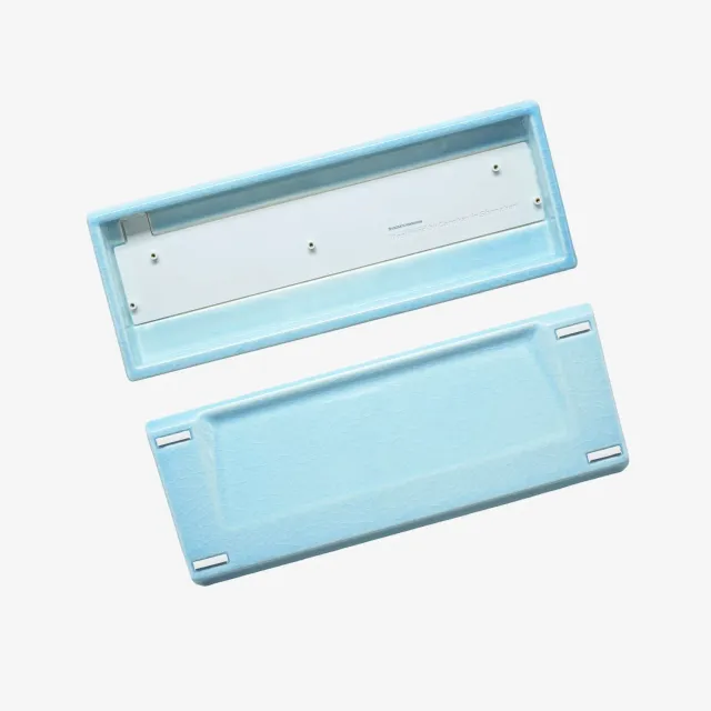 Cerakey Peak 60 case kit tastiera ceramica blu crazed 60%