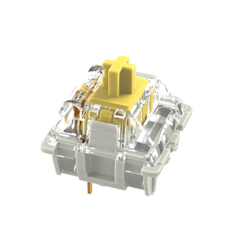Gateron G Pro 2.0 Yellow switch lineare 3 pin PCB