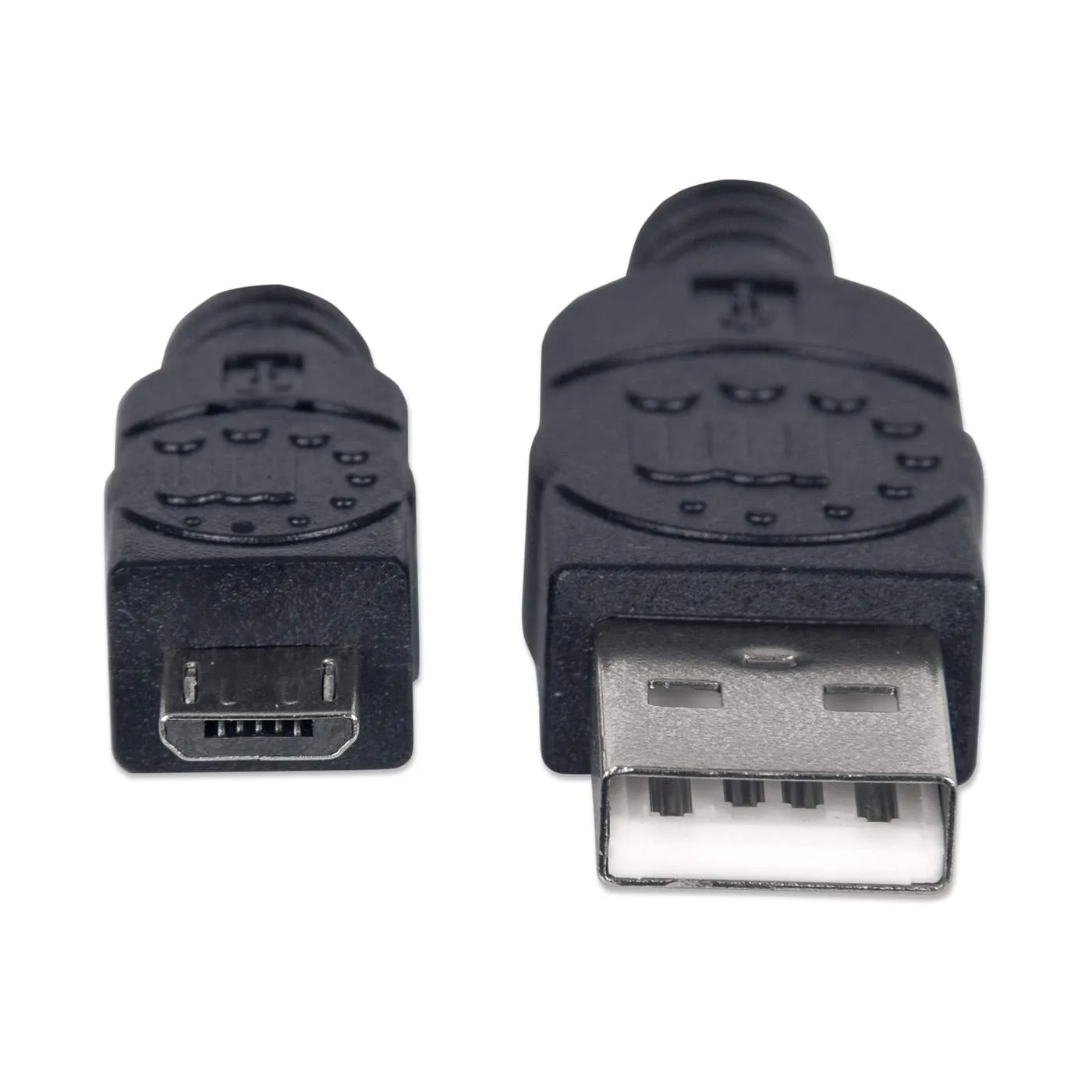 Manhattan Cavo USB Micro-B 1,8m Nero Hi-Speed