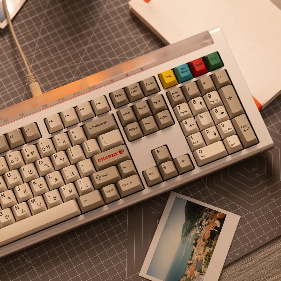 CoffeeKeys Class100 barebone tastiera WK Retro White