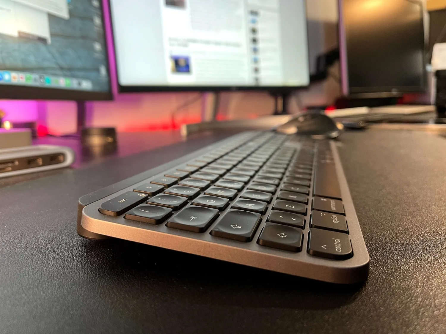 Logitech MX Keys for Mac tastiera wireless grigia retroilluminata