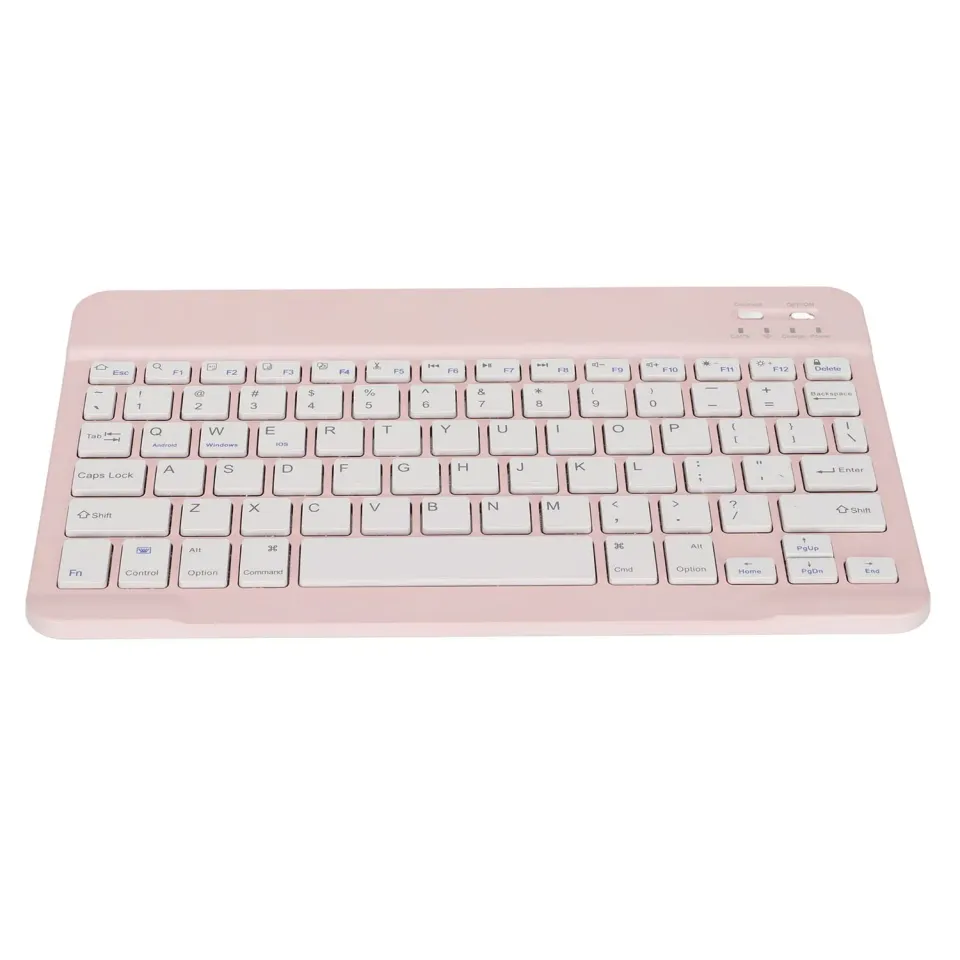 Zunate tastiera Bluetooth wireless rosa mini 40h