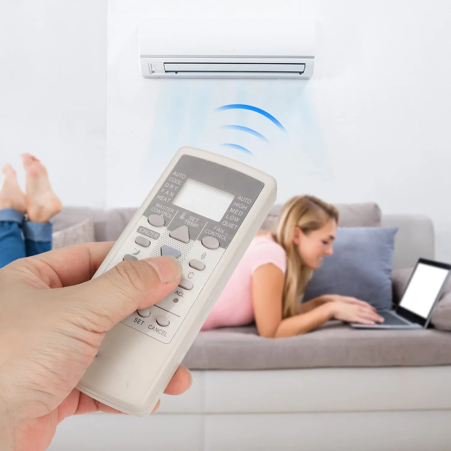 Zunate telecomando condizionatore Fujitsu AR-JE5 universale