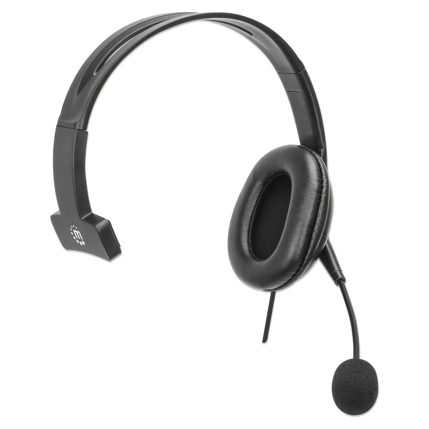 Manhattan Mono USB cuffia monoaurale USB con microfono