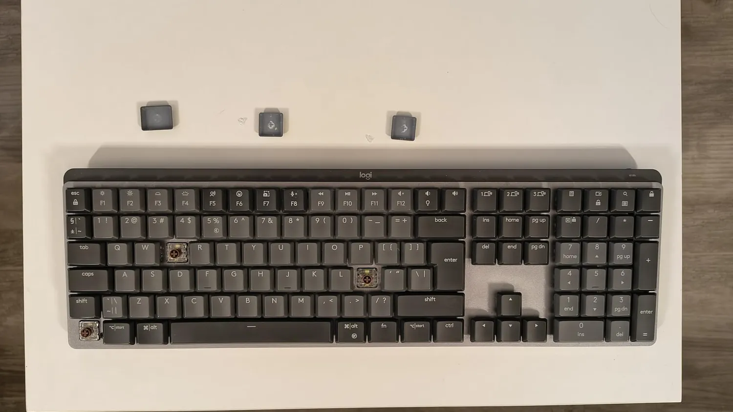 Logitech MX Mechanical tastiera wireless US retroilluminata