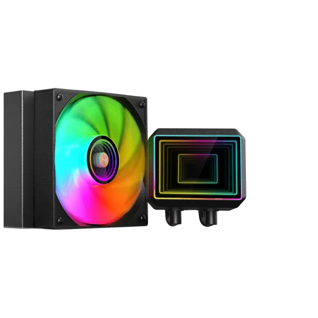 Mars Gaming ML-TWO120 raffreddamento a liquido nero 300W
