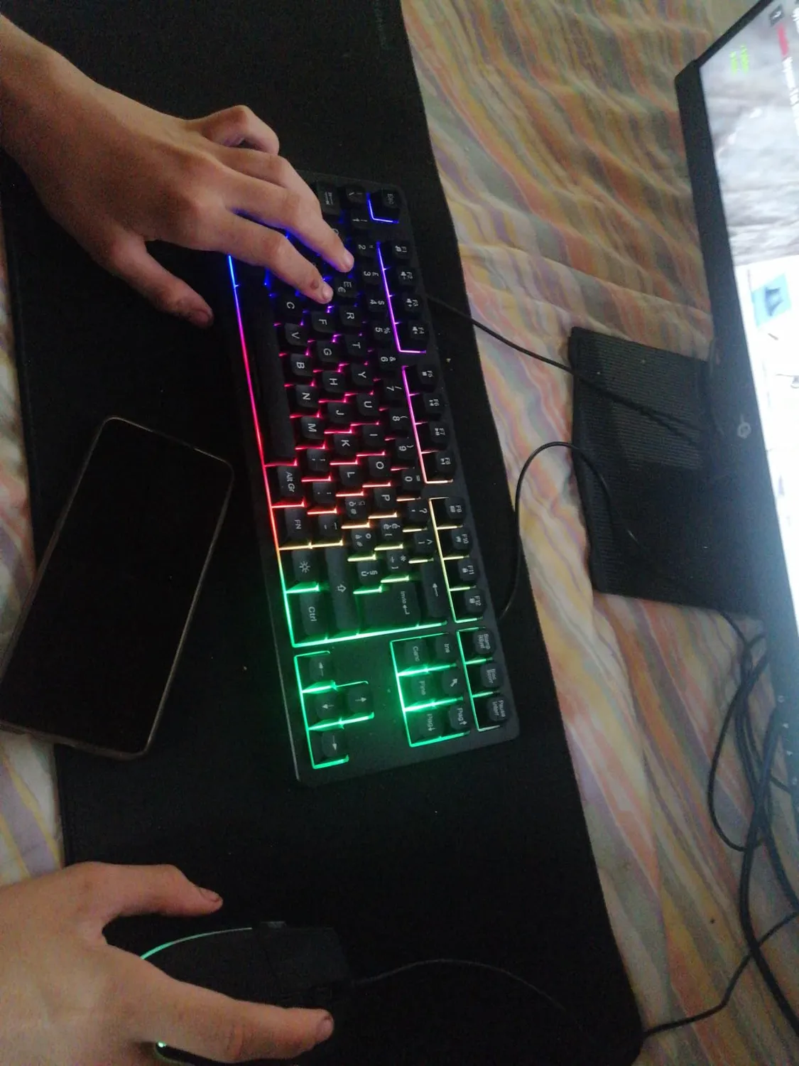 Mars Gaming MCP-RGB3 pack gaming nero italiano