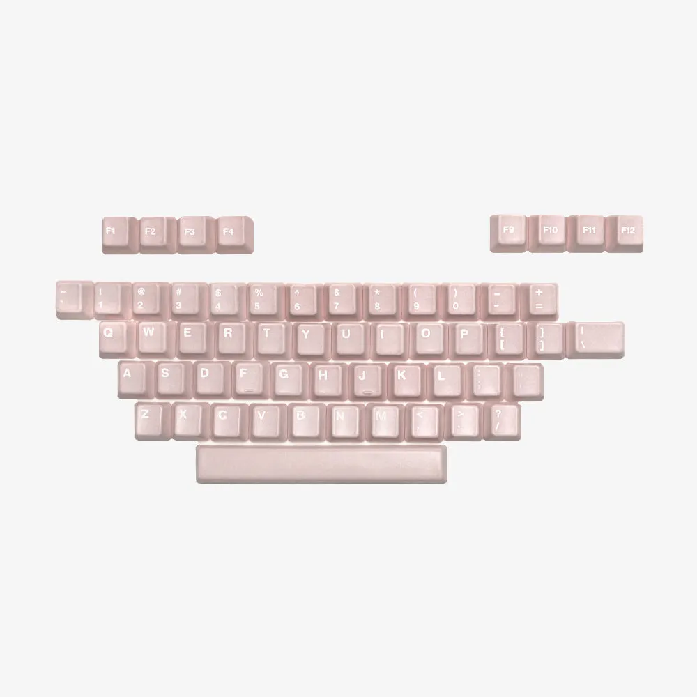 Cerakey Alpha Plus Matte V3 tasti ceramica Matte White con legende