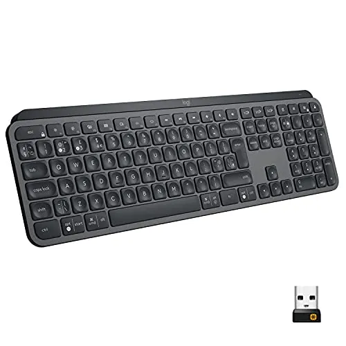 Logitech MX Keys tastiera wireless grafite retroilluminata ITA