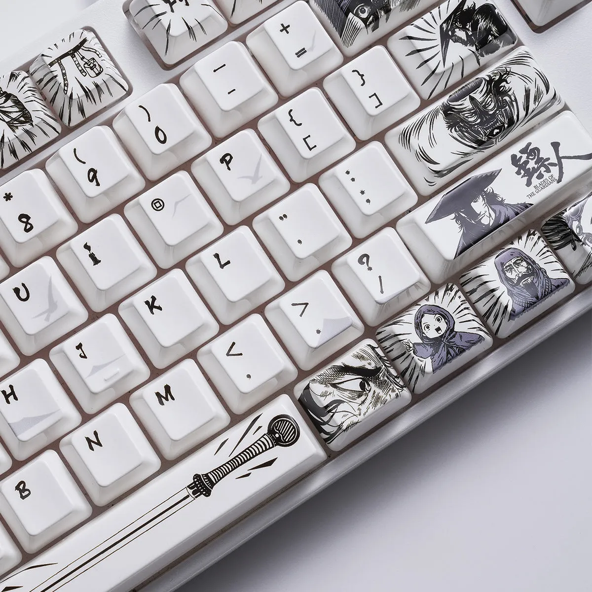 Cerakey Blades of the Guardians keycap novelty Dao Ma