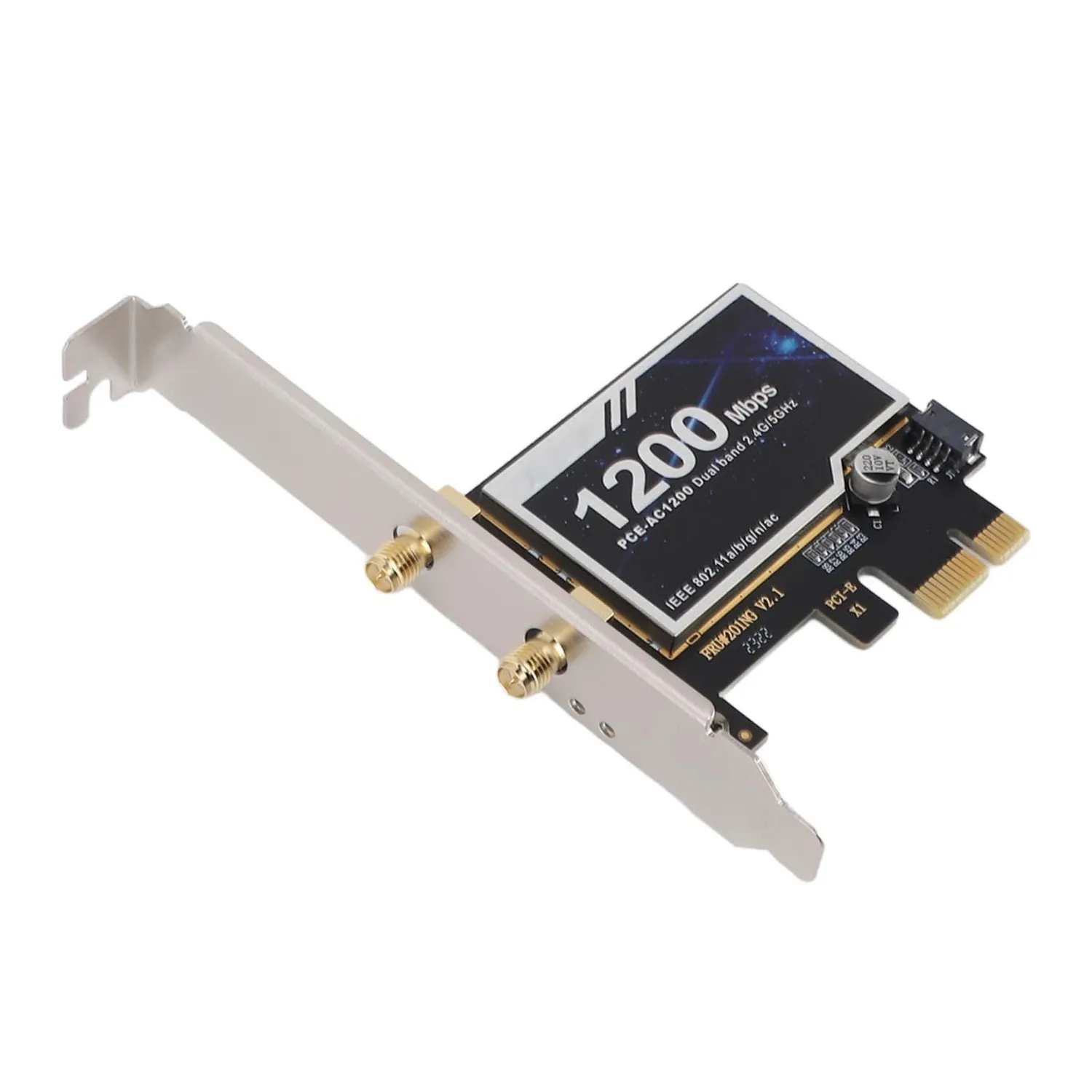 Zunate 8265AC Scheda WiFi PCIe Dual Band Bluetooth 4.2