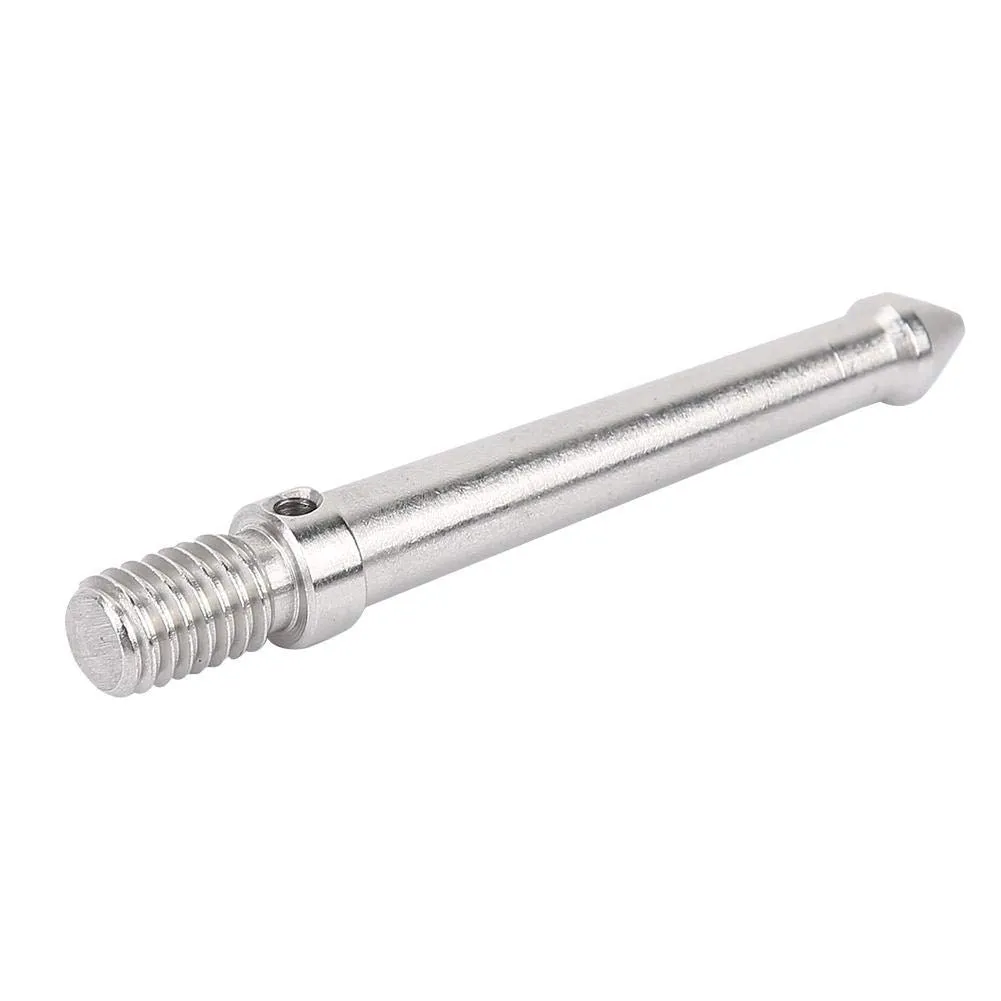 Zunate punta treppiede 8 cm acciaio filetto 3/8 pollici
