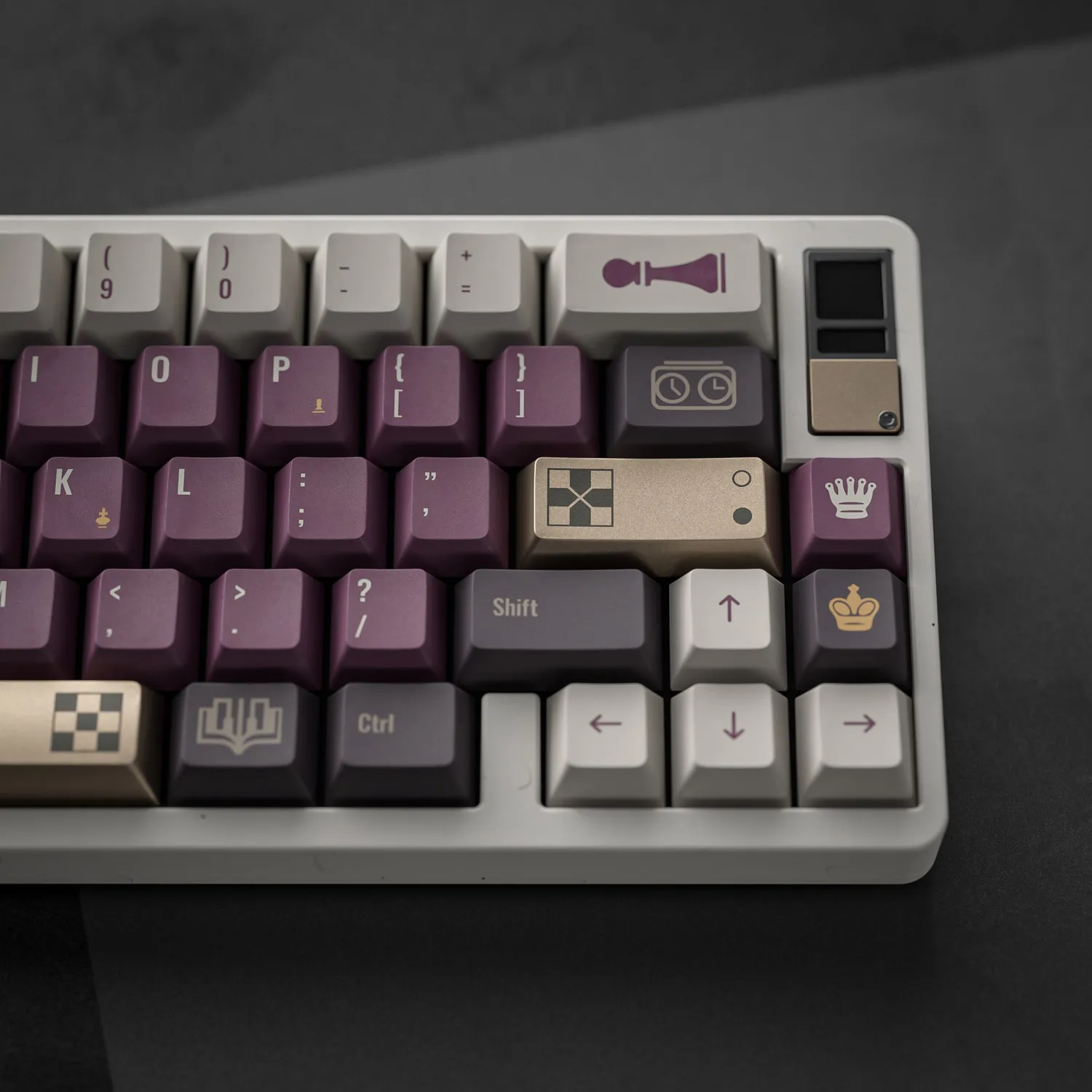 ALOHAKB Chess Game keycap PBT 108 tasti All in One