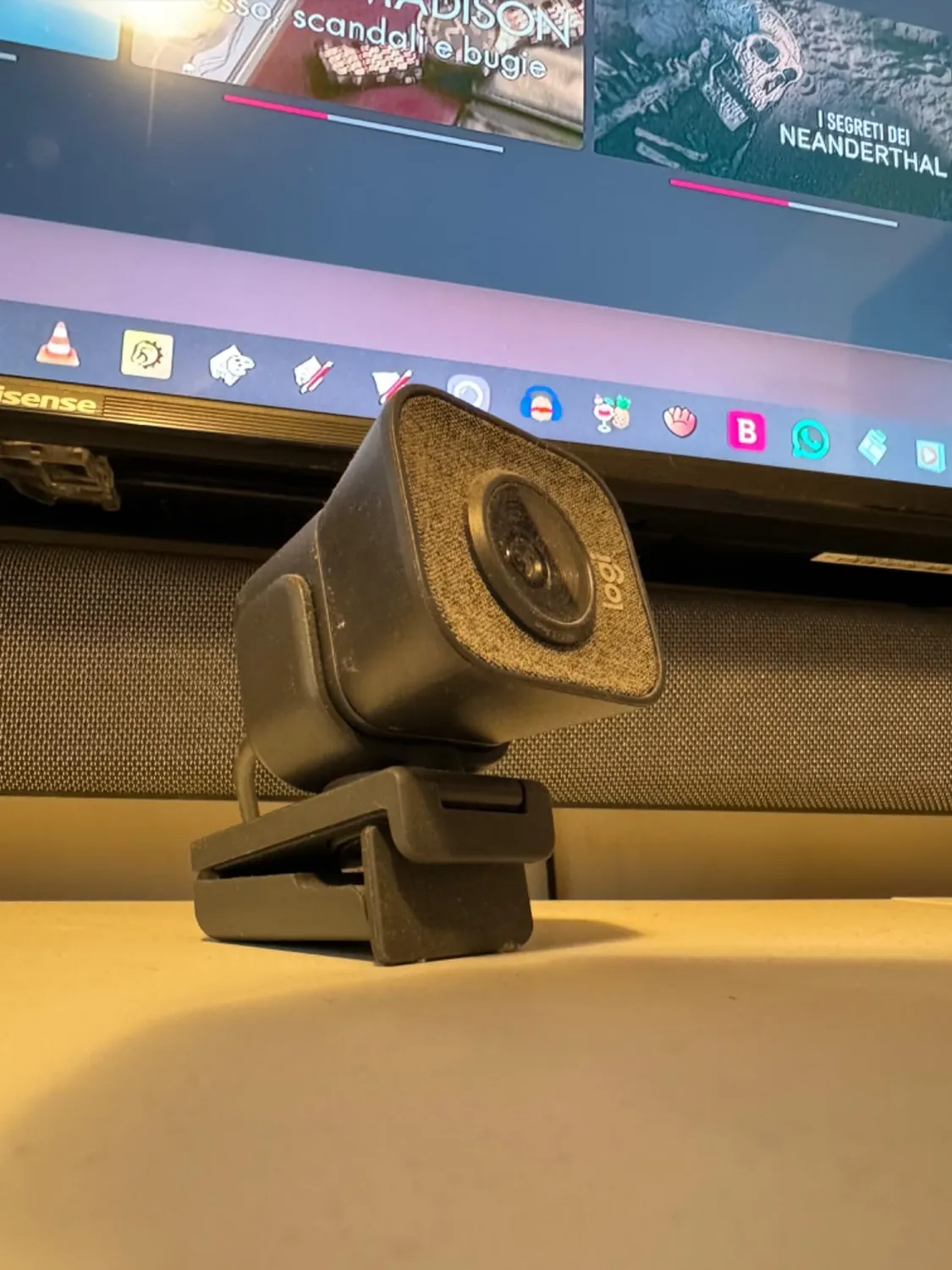 Logitech StreamCam webcam Full HD 60fps nera