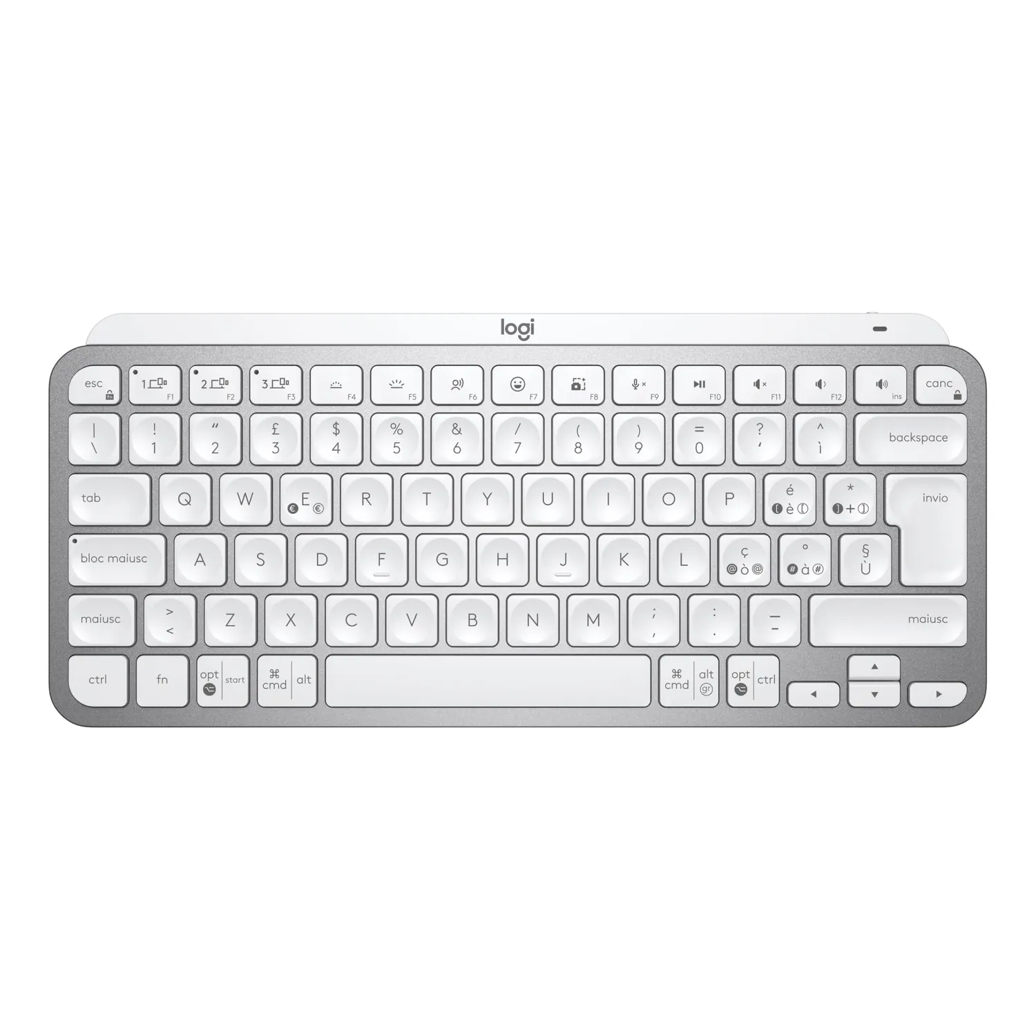 Logitech MX Keys tastiera wireless grafite retroilluminata ITA