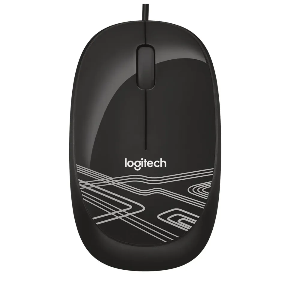Logitech M105 mouse USB con filo nero ottico