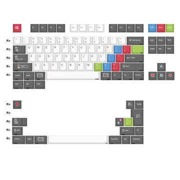 QK QK65 Mk3 keycap set tastiera profilo alto