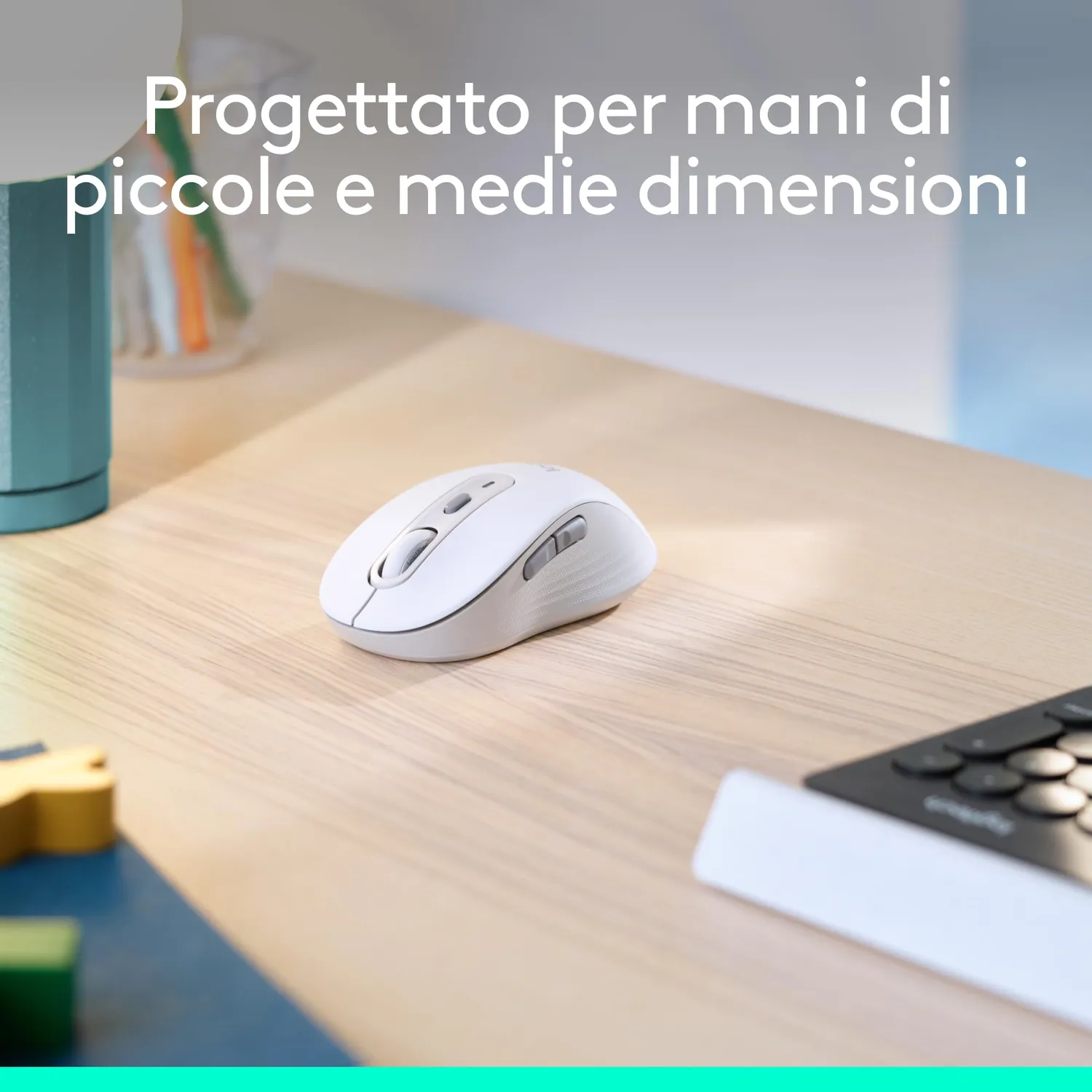 Logitech Signature M650 L mouse wireless mancini grandi