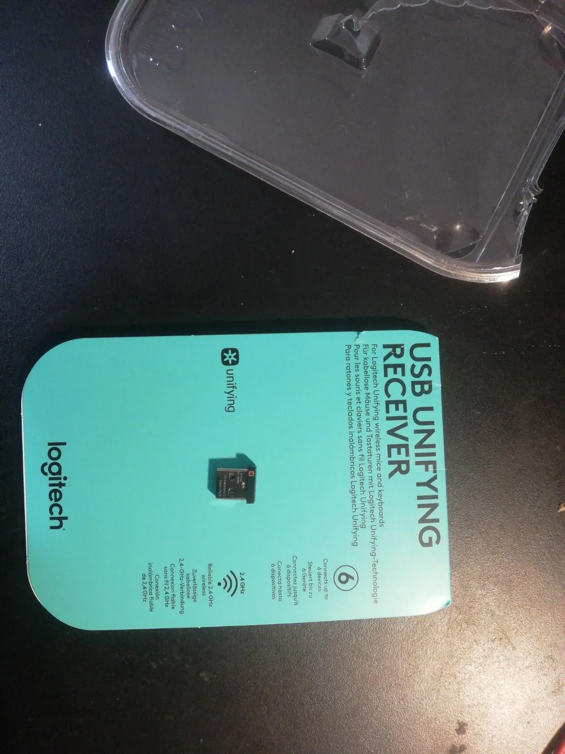 Logitech Unifying ricevitore USB 2,4 GHz per 6 dispositivi