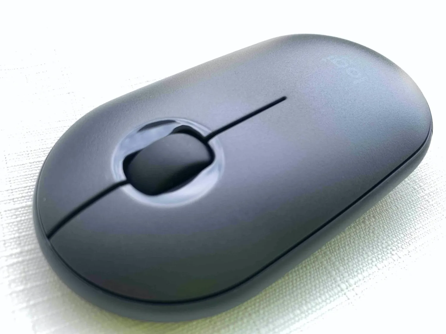Logitech Pebble M350 mouse wireless grafite silenzioso