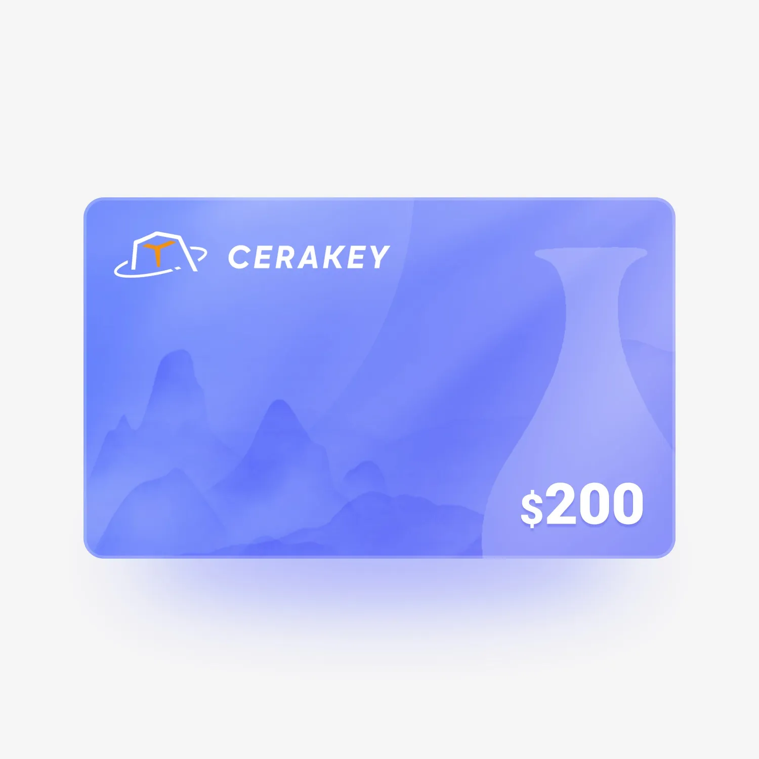 Cerakey Gift Card carta regalo 50$
