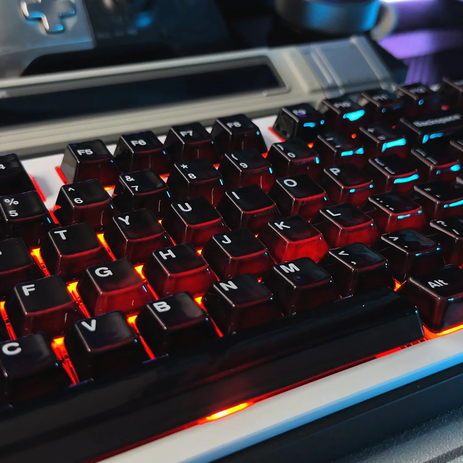 Cerakey Full Set V2 Black keycap ceramica 113 tasti legende