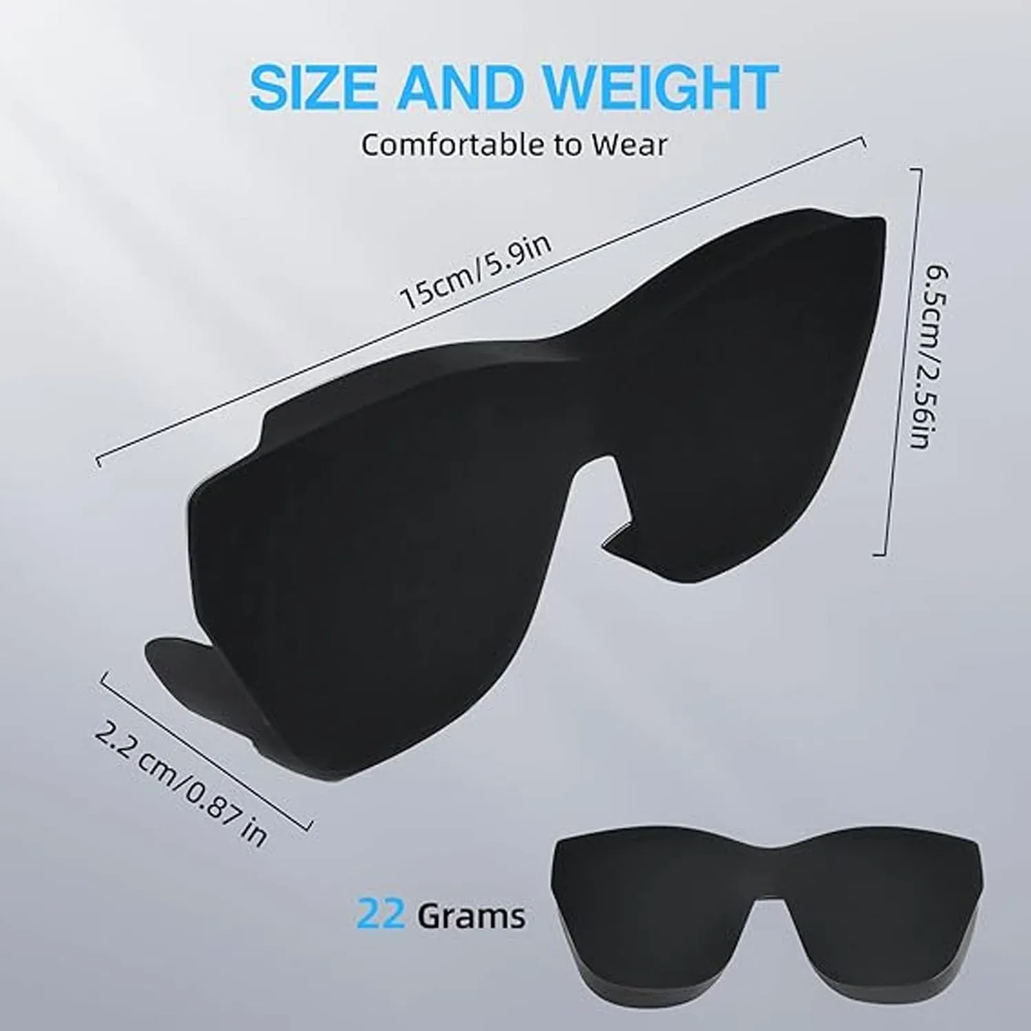 Zunate Paraluce Occhiali AR silicone pieghevole 19 g