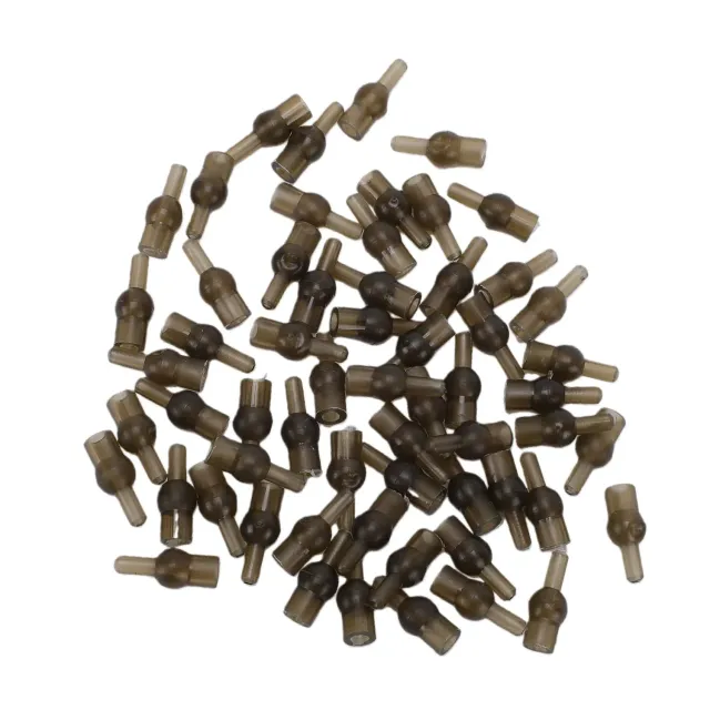 Zunate 60 pezzi gommini nodi pesca sleeves gomma