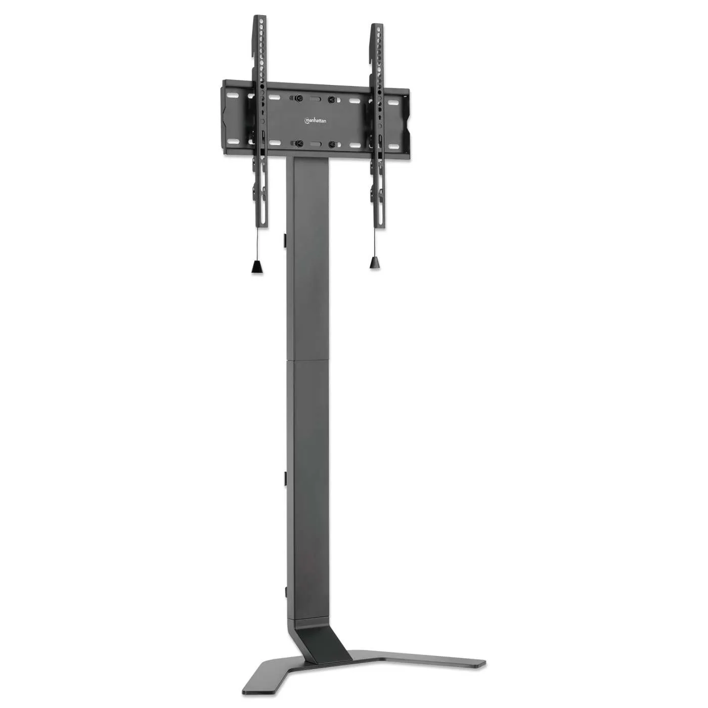Manhattan Supporto TV a pavimento 32-70" inclinabile nero
