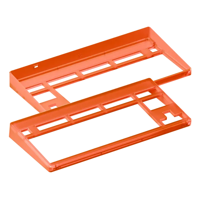 CoffeeKeys RF-8X Top WK case PC arancione tastiera TKL