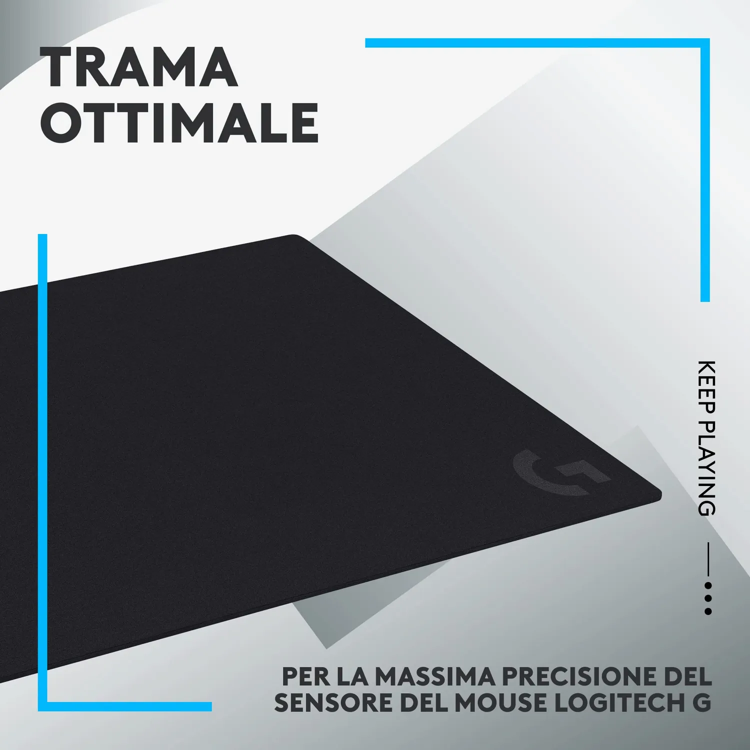 Logitech G640 tappetino gaming grande morbido 460x400