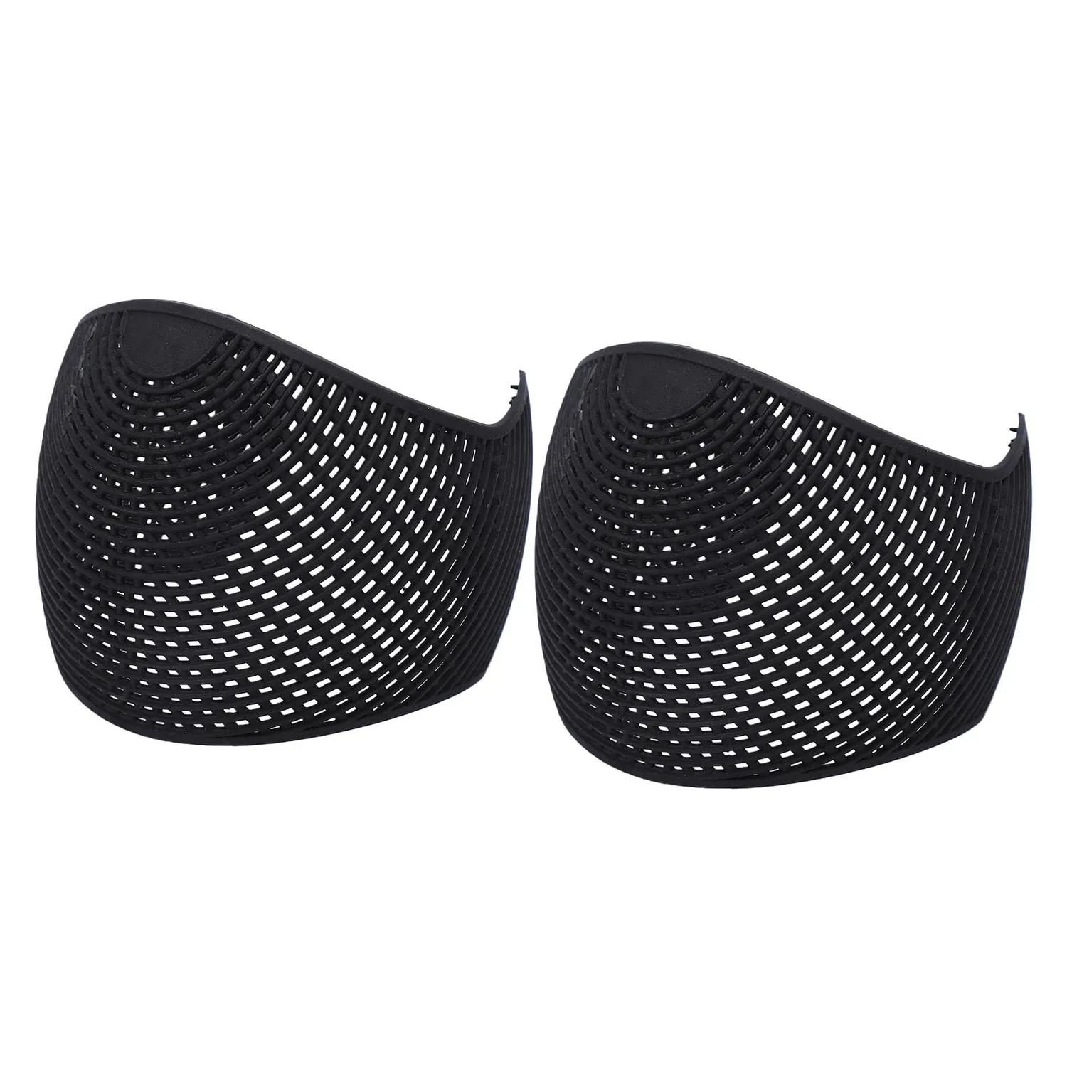 Zunate Hijab Crown fascia hijab nera 2 pezzi antiscivolo