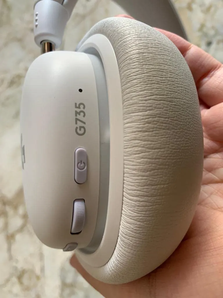 Logitech G735 cuffie gaming wireless bianche Lightspeed