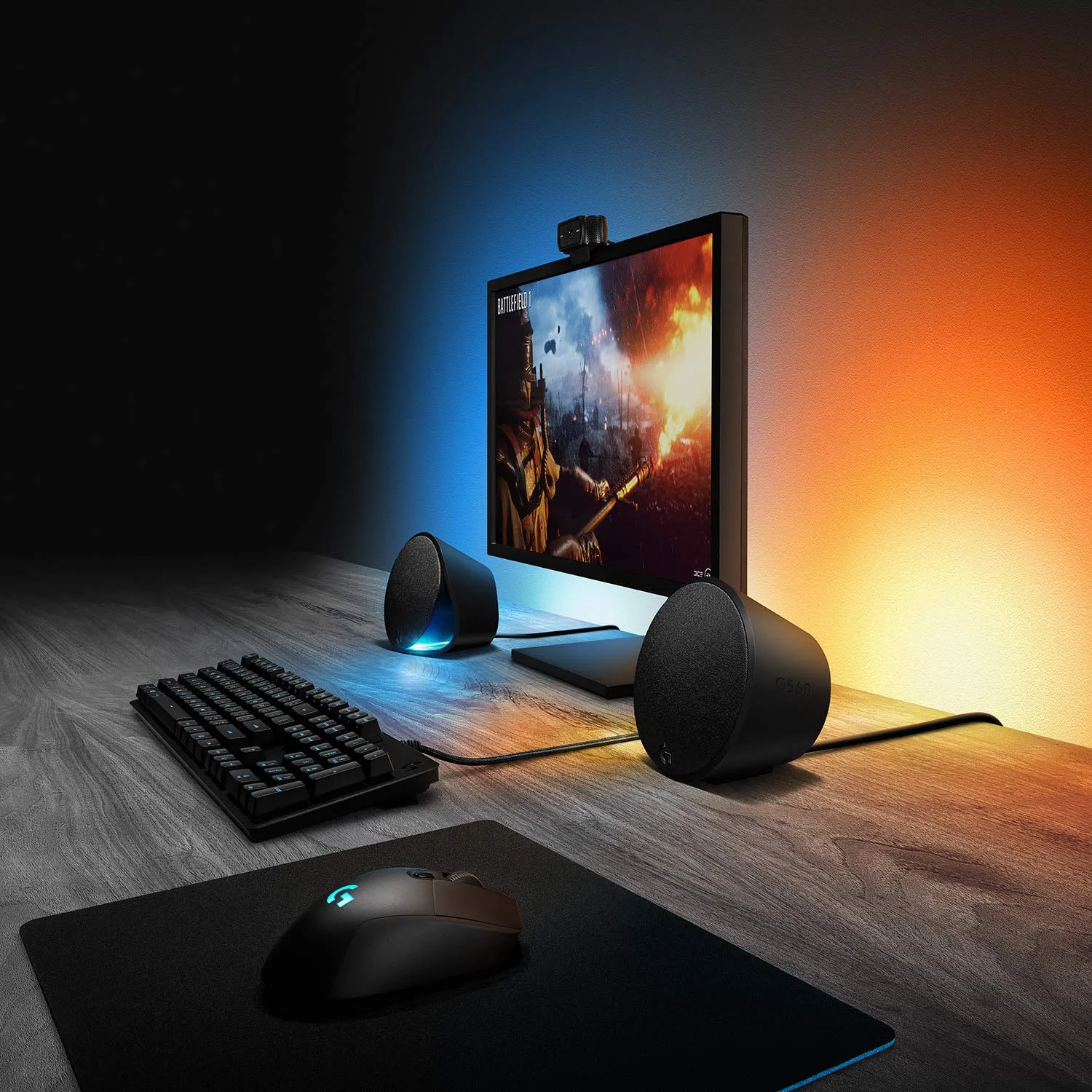 Logitech G560 casse gaming 2.1 RGB 240W Bluetooth