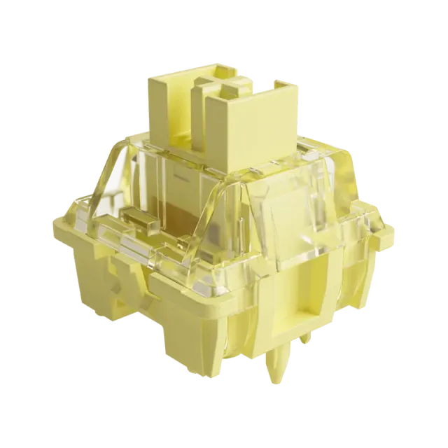 Akko V3 Cream Yellow Pro switch lineari 45 pezzi