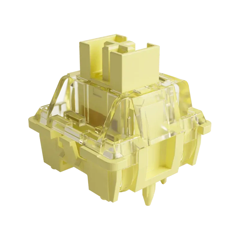 Akko V3 Cream Yellow Pro switch lineari 45 pezzi