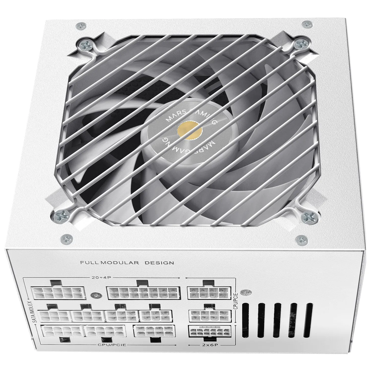Mars Gaming MPB1200PSIW Alimentatore 1200W Bianco Gold
