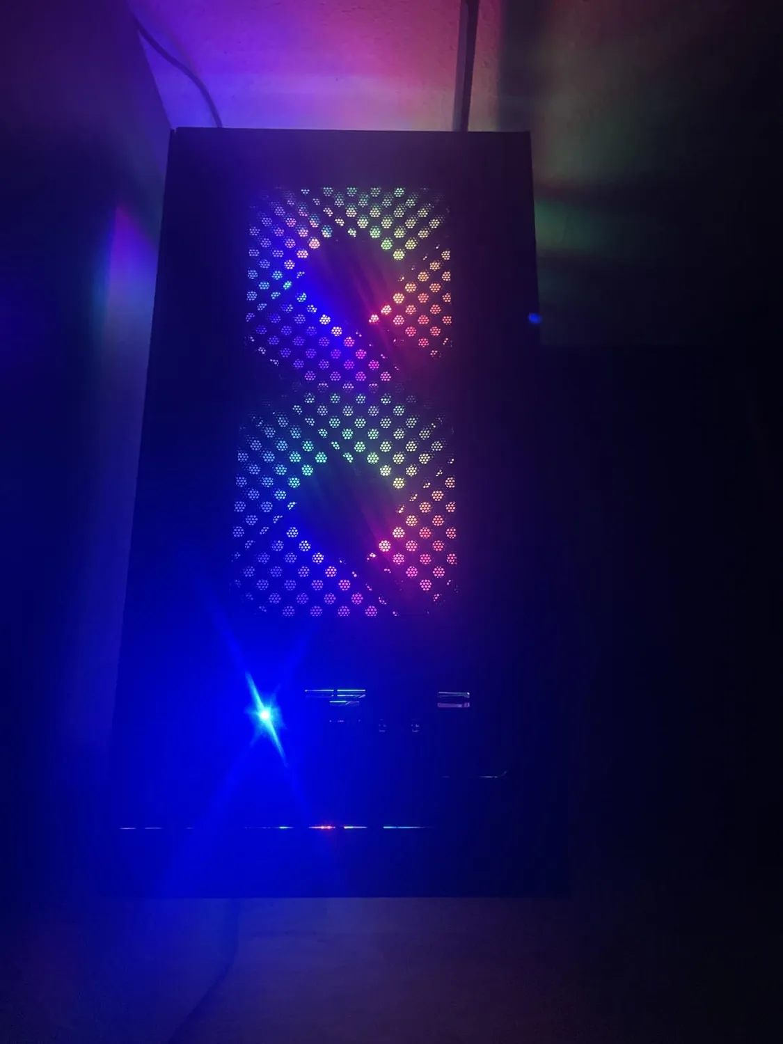 Mars Gaming MF-DUO kit 2 ventole PC FRGB nero 120mm
