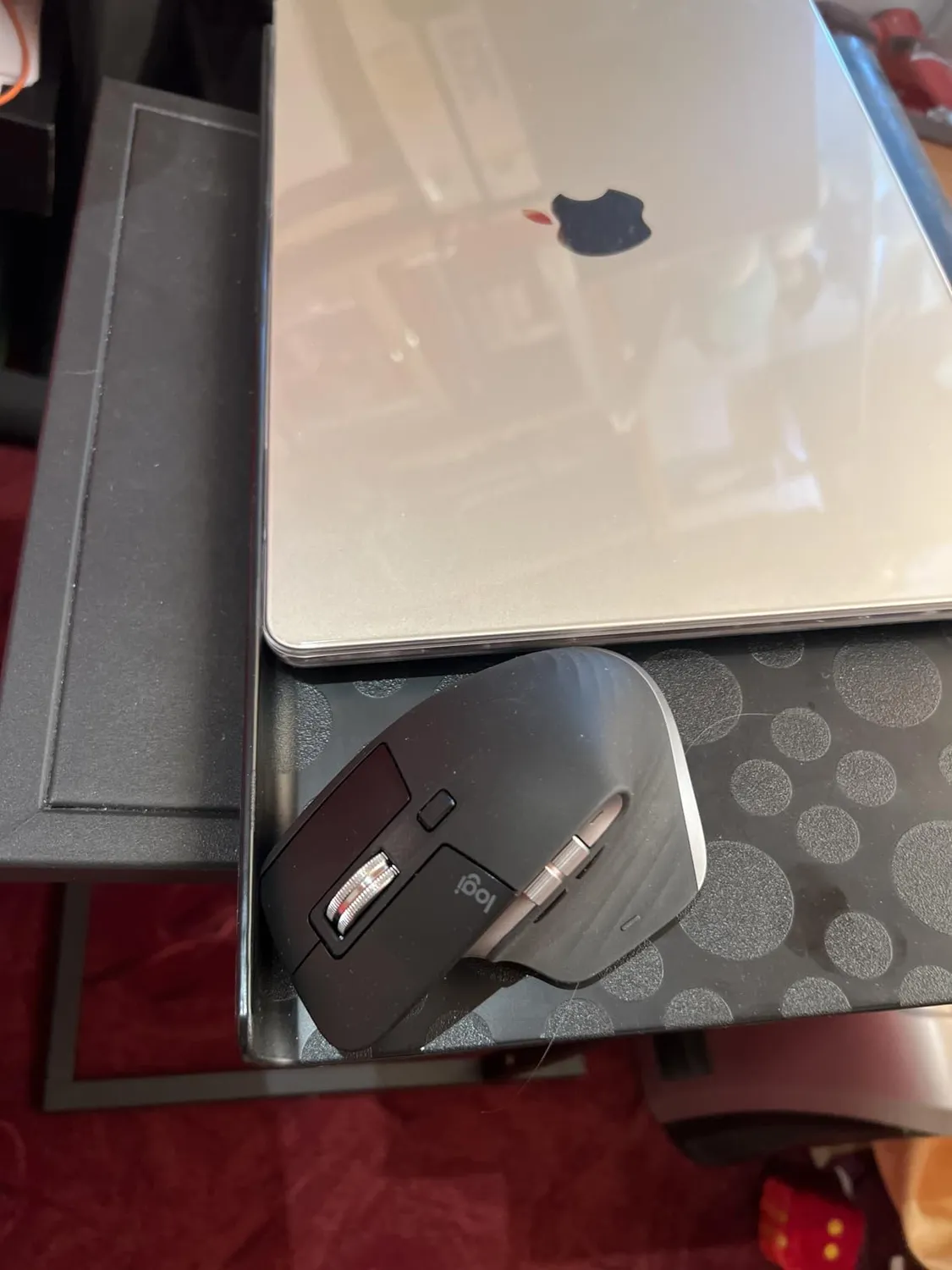 Logitech MX Master 3S per Mac mouse Space Grey 8K
