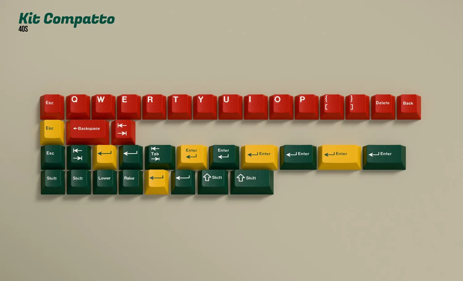 KKB Stratos keycap Base ABS cherry rally