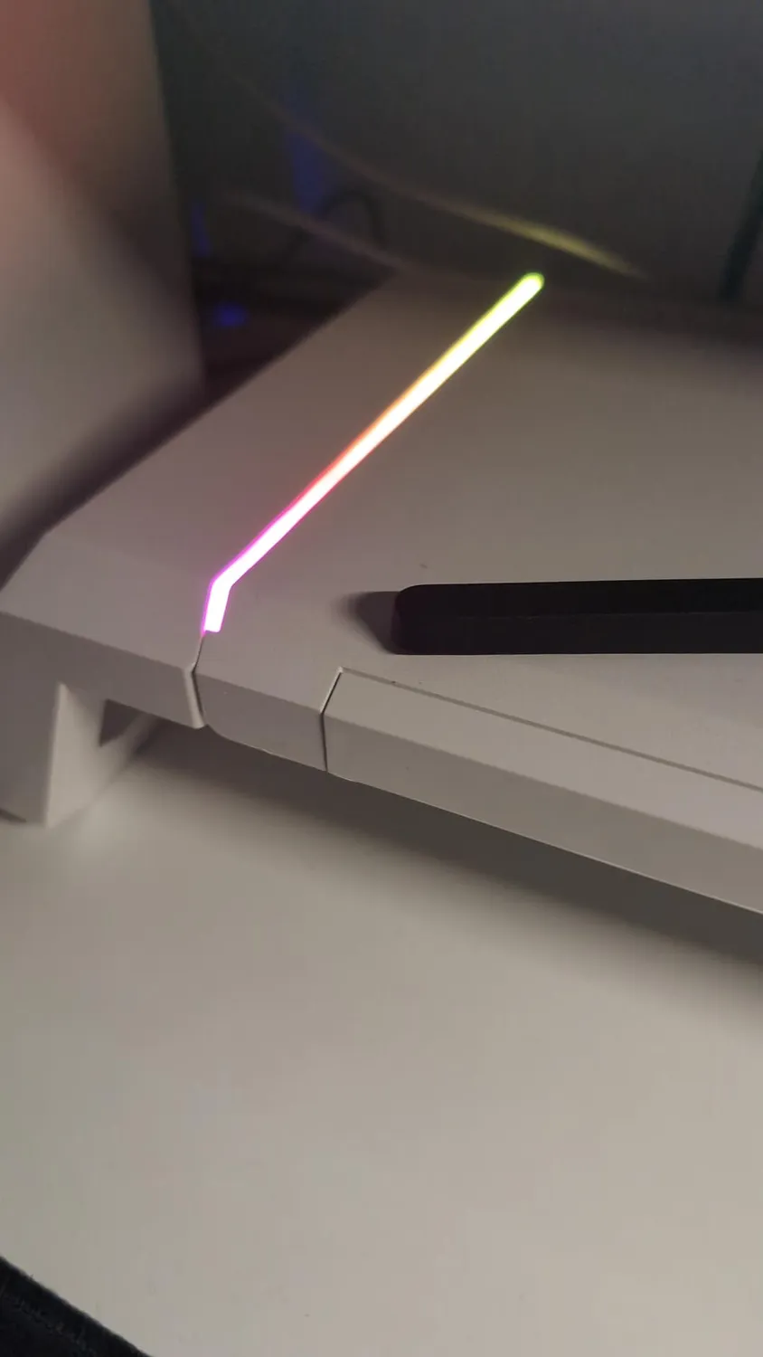 Mars Gaming MGS-ONE supporto monitor RGB bianco USB