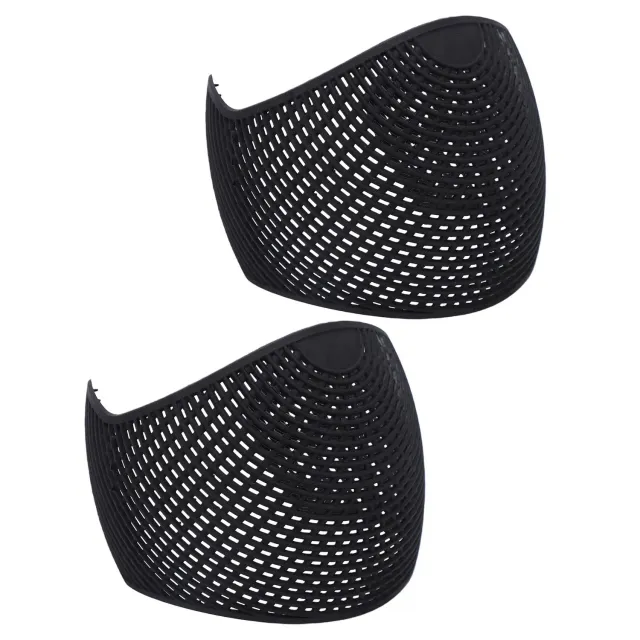 Zunate Hijab Crown fascia hijab nera 2 pezzi antiscivolo